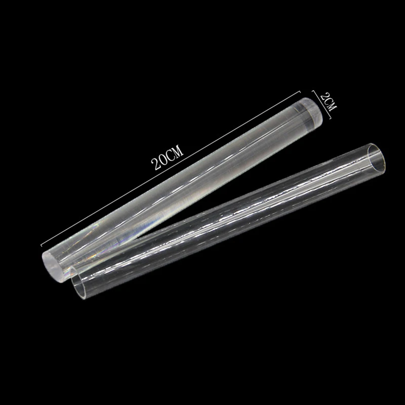 20*2cm Ultralight Acrylic Clear Sculpey Polymer Clay Rolling Roller Stick DIY Art Tool Non-stick New