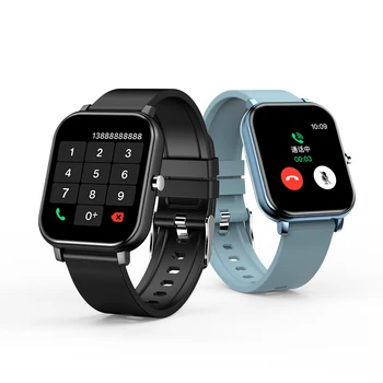 

[bluetooth Calling] Bakeey Y30 Custome Dial Music Control 1.54inch Screen Heart Rate Blood Pressure Oxygen Monitor Smart Watch