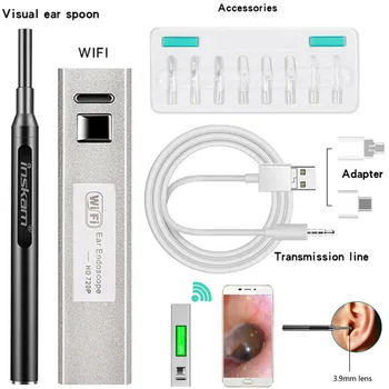 

Dental Oral Intraoral Camera HD 720P IP67 WIFI Endoscope Teeth Mirror LED Light Photo Shoot/Video