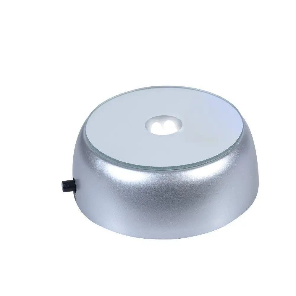 LED Lights LED Lamp Base For Cocktail Crystal Glass Transparent Objects Display
