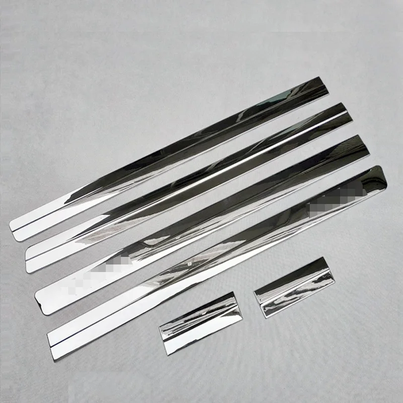 

for Nissan Nv200 Evalia 2010-2018 Abs Chrome Door Edge Strips Body Strip Trim Car Styling Stickers Decoration Accessories 6 Pcs
