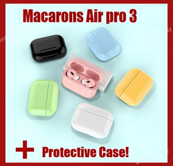 

Macaron Air 3 Pro TWS Bluetooth Earphones Wireless Headphones Sport Headset With Microphone PK i9000 i12 tws MAX for ios Android