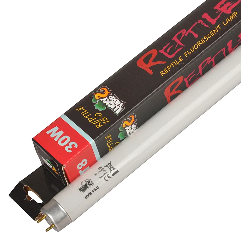 15.0 Reptile Fluorescent Intense Terrarium Tube Lamp,UVA UVB Bulb,30 Watt,T8,90cm