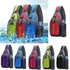 Men Women Nylon Crossbody Shoulder Chest Cycle Sling Bag Daily Travel Backpack ► Photo 3/6