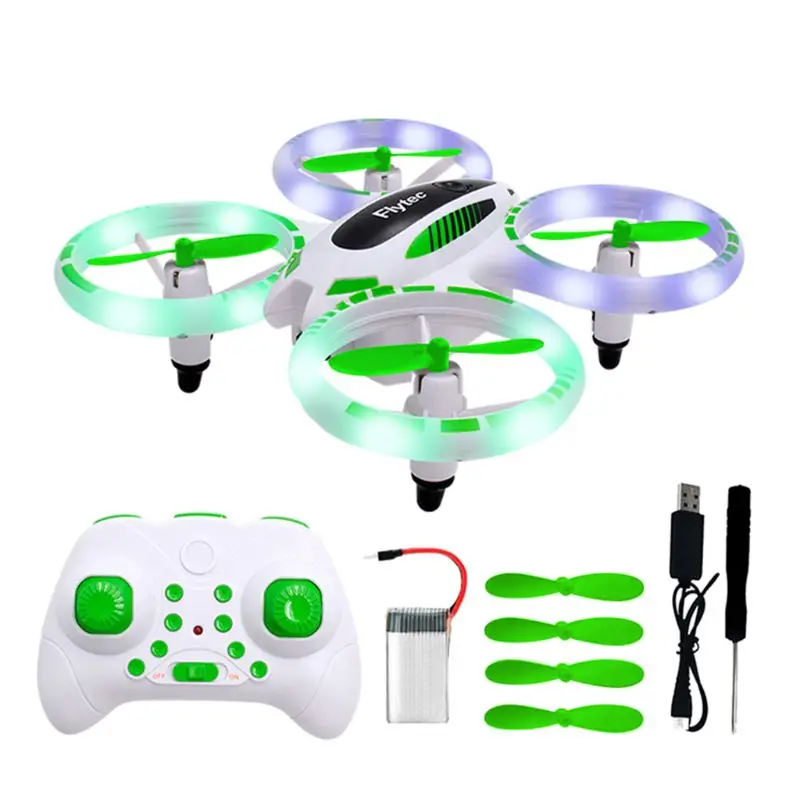 

T21 Cool LED Breathing Lights Altitude Hold Remote Control RC Drone Children Toy R9UE