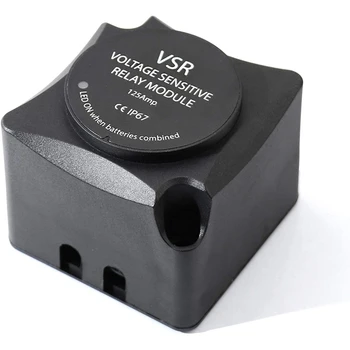 

Voltage Sensitive Relay VSR Module Automatic Charging Relay 12V 125A Dual Battery Isolator to Avoid Dead Battery
