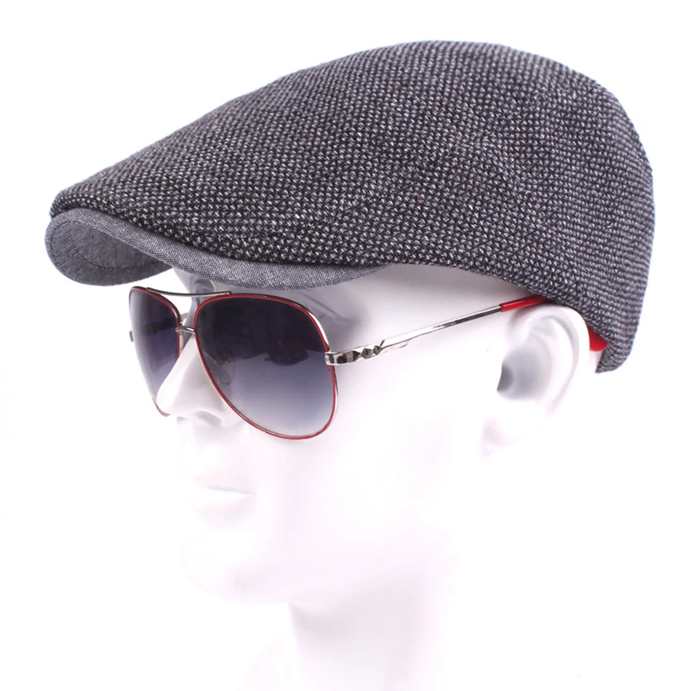 

New Unisex Duckbill Caps Summer Beret Caps for Men Women Vintage boy cap Linen Outdoor Hats Brand Sun Hat