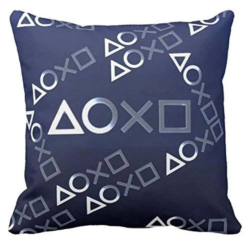 Gamer Game Controller Pillowcase18X18Inch Funny Video Game Sofa