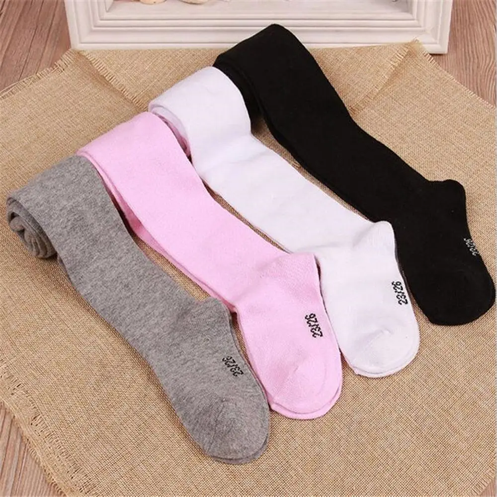 Kids Pantyhose Spring/Autumn Cotton Baby Girl 0-6Yrs Knitted Soft Infant Clothing