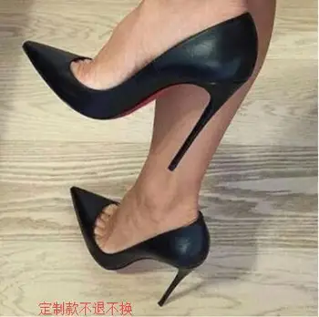 

2019 pointed stiletto high heel single shoe