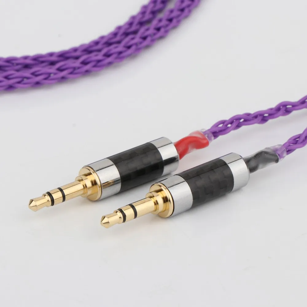 Preffair HiFi Cable with 2 5mm Trrs Balanced Male Compatible with Hifiman ANANDA ah d7200 d5200 Headphones with dual 3 5mm male