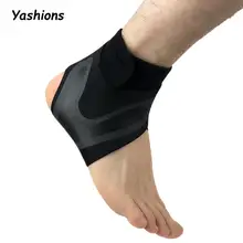 1 пара компрессионных протекторов для голеностопного сустава против растяжения на открытом воздухе, для баскетбола, футбола, фиксатор для голеностопного сустава, повязки, обертывания пятки, защита