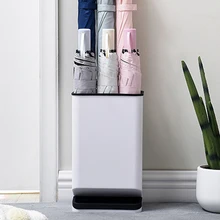 Rain Gear Shoe Cabinet Umbrella Storage Rack Bucket Creative Umbrella Stand Household Racks Simple Stickers Wall Landing Barrel