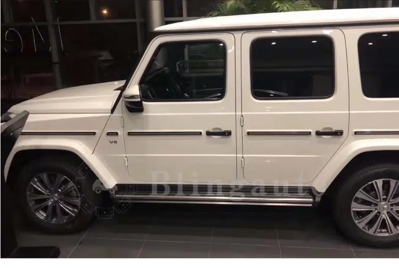 Боковая планка подходит для Mer-cedes Be-nz G55 G65 G500 W463 боковой шаг бар автомобиля педаль протектор бег доска
