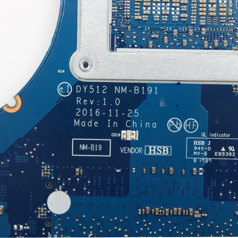 Оригинальная материнская плата для ноутбука lenovo Y520-15IKBN Y520-15 MB I5-7300u GTX1050Ti/4G DY512 NM-B191 5B20N00280 полностью протестирована