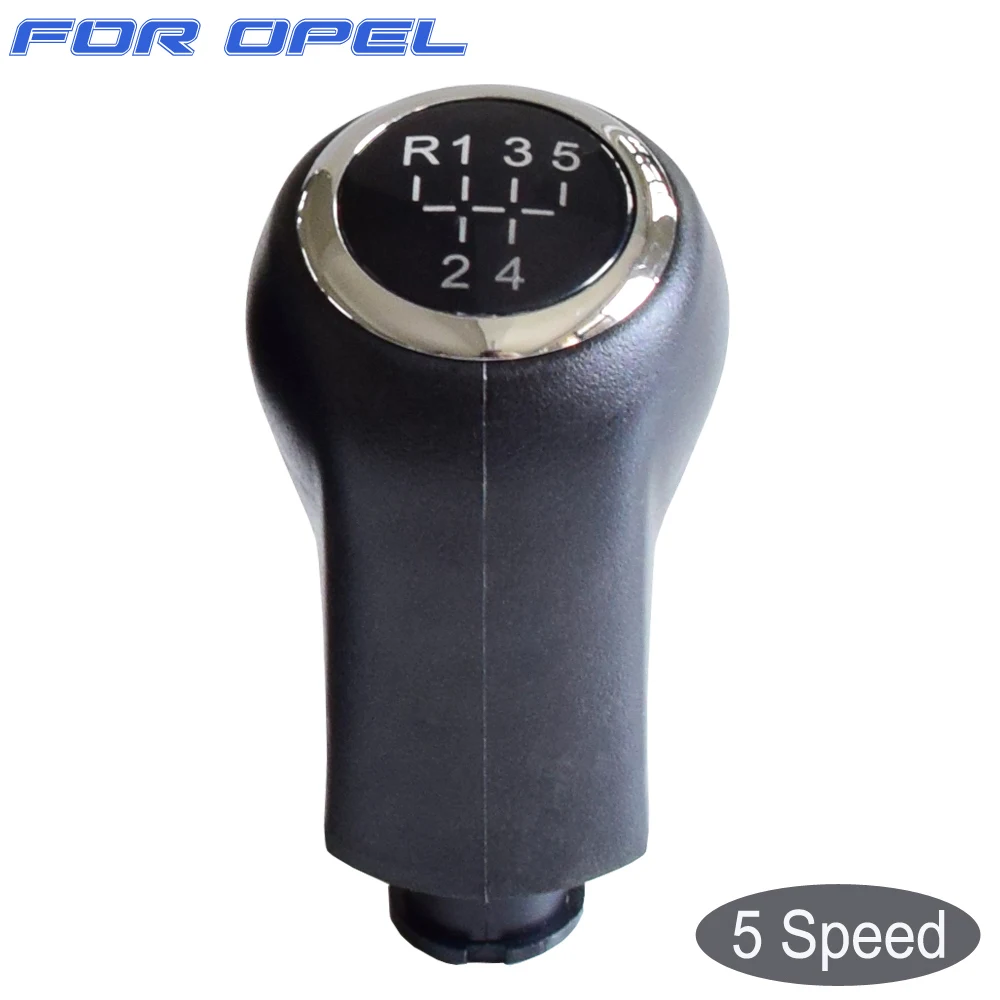 Gear Shift Knob Stick Lever Shifter Gaiter Boot For VAUXHALL OPEL ASTRA III H 1.6 2004 2005 2006 2007-2010 For 5/6 Speed Manual - Название цвета: 5 Speed-Hand
