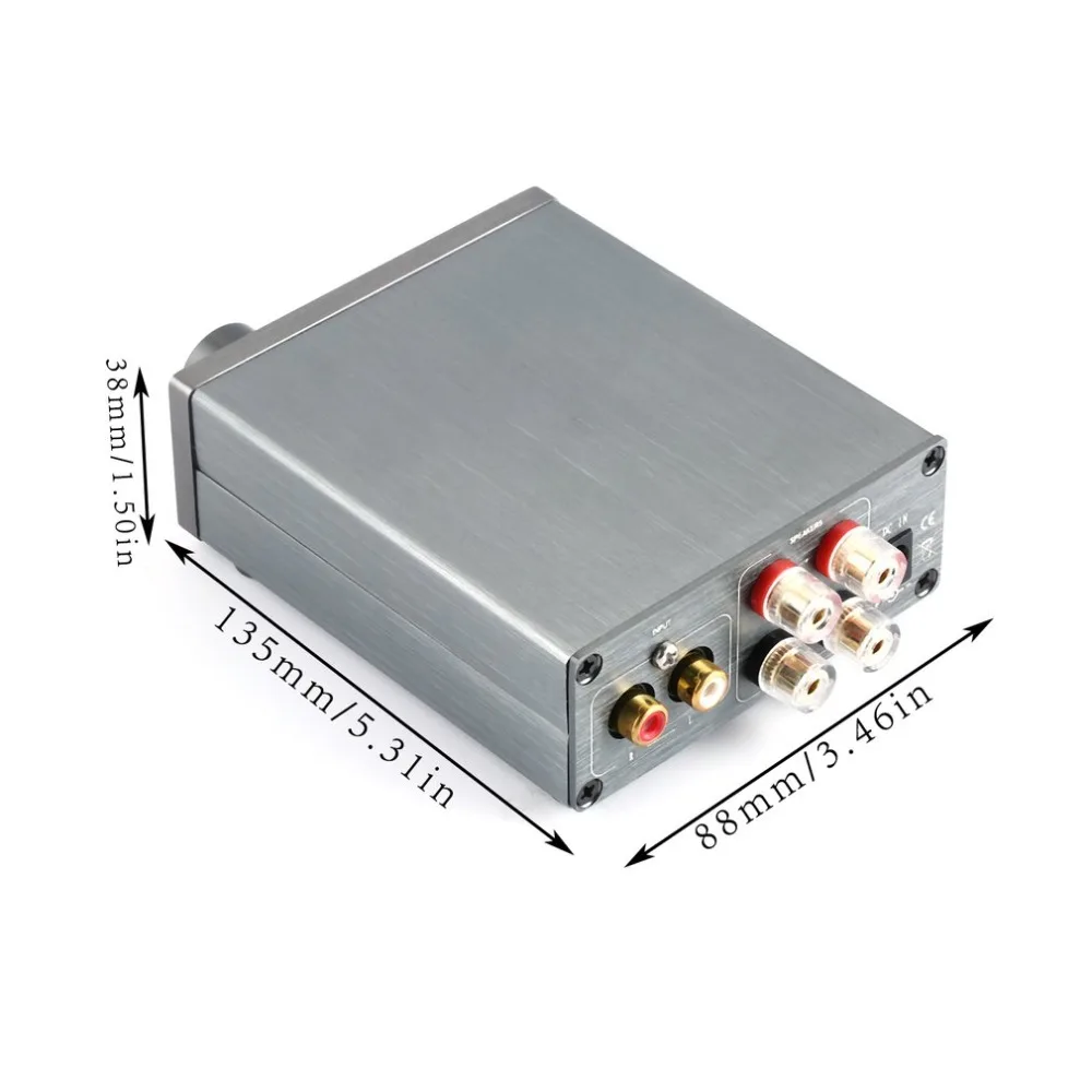 Бриз Amp Hi-Fi класс 2,0 стерео аудио; цифровой усилитель TPA3116 расширенный 2*50 Вт усилитель мощности
