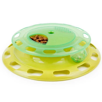 

Cat Toys-Interactive Game-Circular Track with Moving Balls to Meet Cats' Hunting, Chasing and Exercising Needs