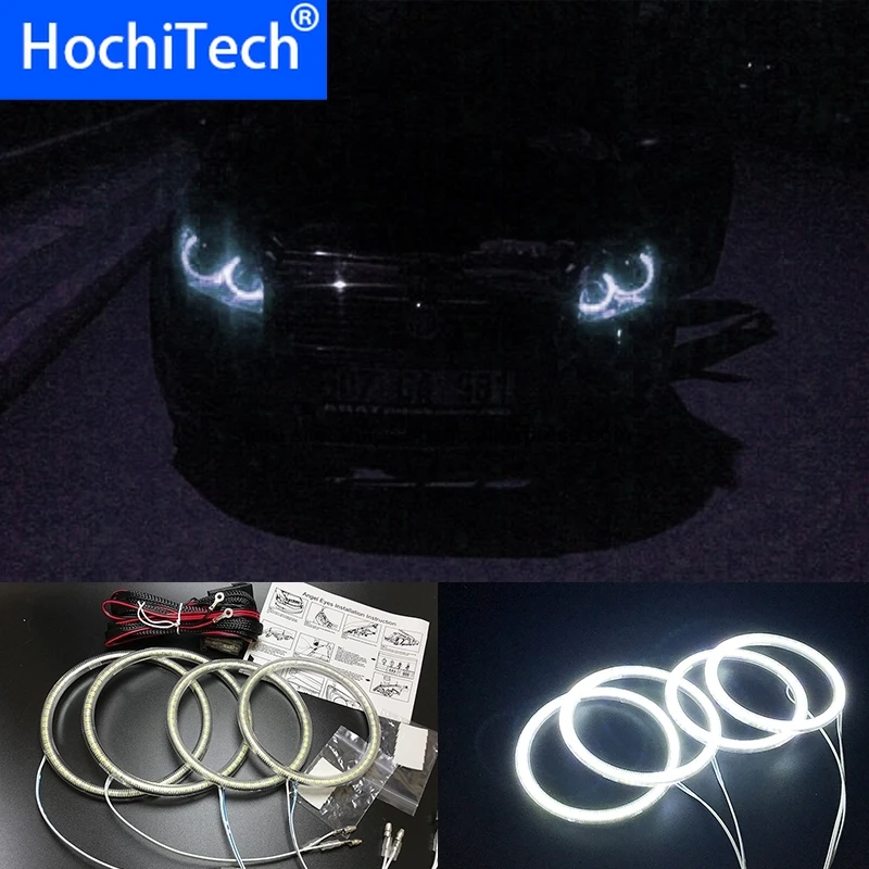 HochiTech супер яркий белый цвет светильник SMD светодиодный ангельские глазки для Fiat