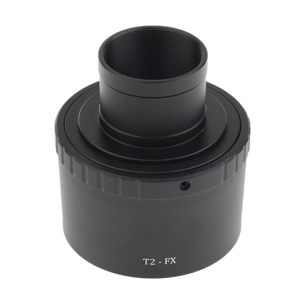 T2 Lens to FX Mount Camera Adapter with M 42 to 1.25 inch Telescope Mount Tube for Fujifilm Telescope
