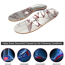 

Plantar Fasciitis, Arch Support, Sports Soles, Flat Foot Pain, Heel Spurs, Orthopedic Pads, Orthopedic Insoles, Unisex Sneakers,