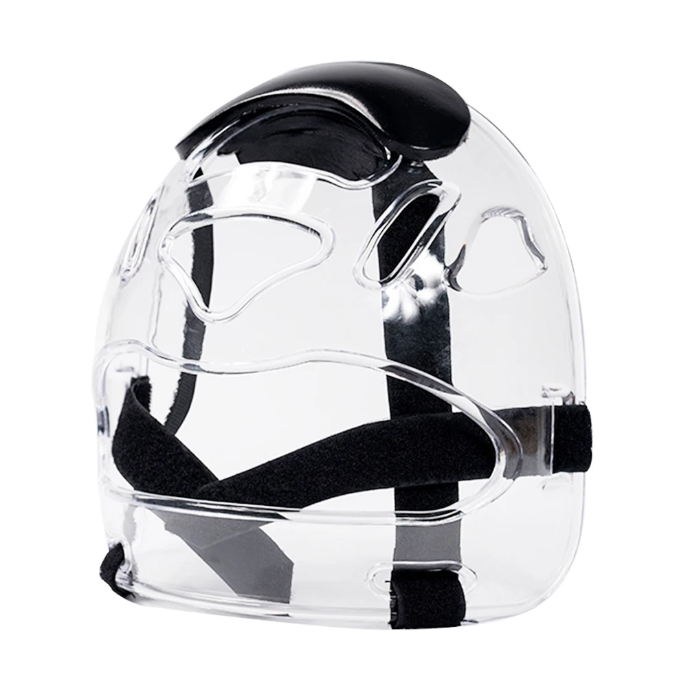 Taekwondo Face Shield Protective Mask Adjustable Strips Sports Gear Helmet Cover 
