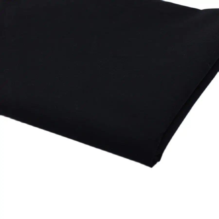 Pure Black Cotton Fabric For Sewing DIY Handmade Hometextile Cloth Tissues Patchwork Fabrics Tissue Home Textile Telas Tecido