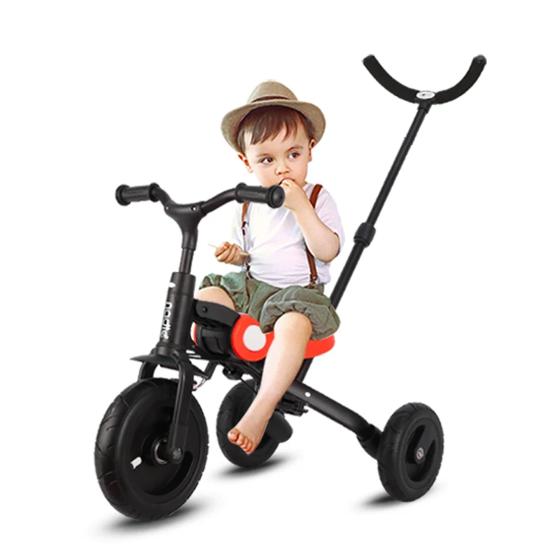 

2019 new riding toy baby tricycle children folding bicycle child balance car 3 in 1 pram Stroller