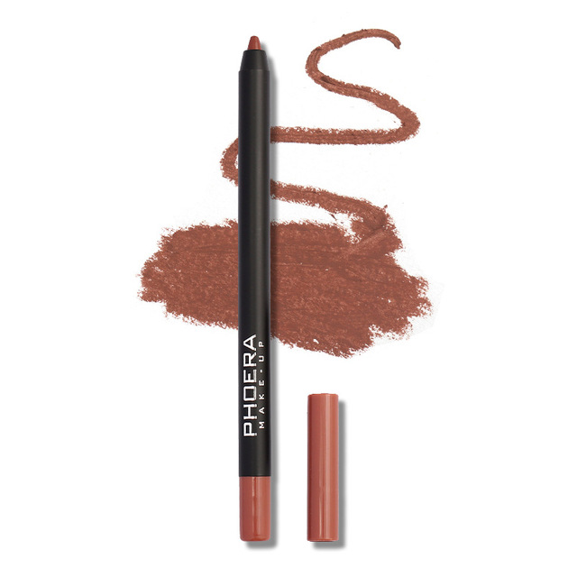 Color Matte Brown Lip Liner Waterproof Long Lasting Moisturizing Sexy Lip Pencil Women Natural Lipstick Makeup Lip Cosmetics