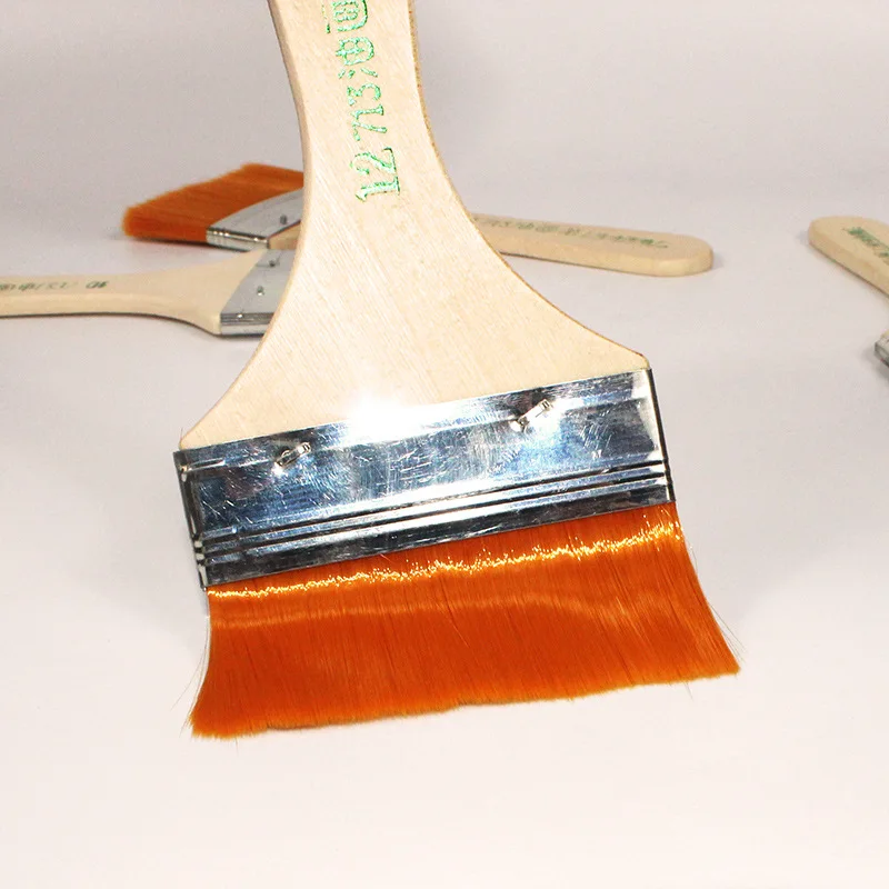 Нейлоновая доска щетка пропиленовая масляная краска s краска доска щетка деревянная ручка для очистки пыли краска ed Масляная краска кисть