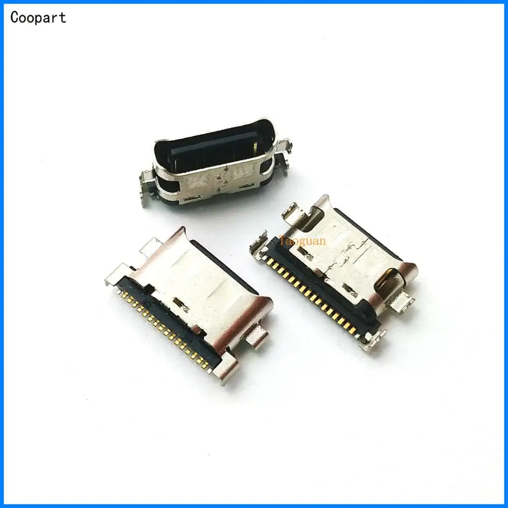 10 шт./лот новый разъем док станции Coopart для Samsung Galaxy A70 A60 A50 A40 A30 A20 A405 A305 A505 A705|Шлейфы