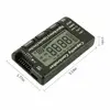 7 Digital Battery Voltage Tester Checker LiPo LiFe Li-ion Nicd NiMH Battery Voltage Tester Checking Capacity Controller 2