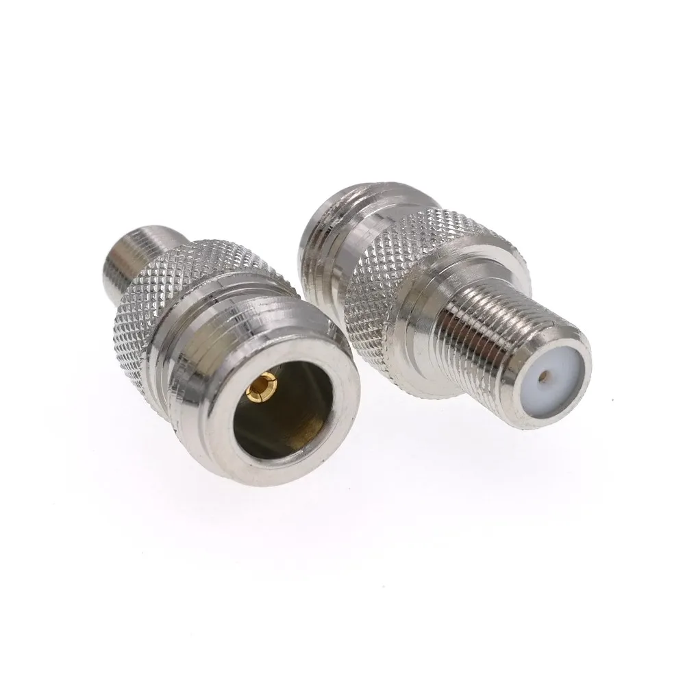 

10pcs N Female Jack To F Female Jack Center RF Coaxial Adapter Connector 50ohm