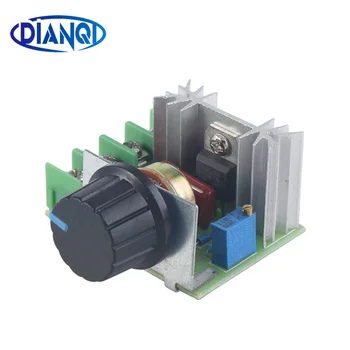 

2000W SCR Power Supply Voltage Regulator 2000W Voltage StabilizerAdjustable Speed Controller AC 220V Motor Speed Controller