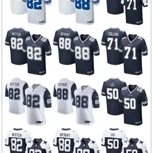Сшитые. Одежда высшего качества Dallas s Jason Witten Dez Bryant Sean Lee Lael Collins для молодых детей