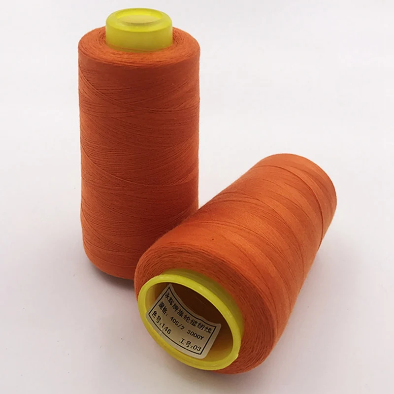 OR Spool Multicolor Sewing Thread 210D3 Industrial Sewing Thread Machine 3 Threads Sewing Accessories - Цвет: OR