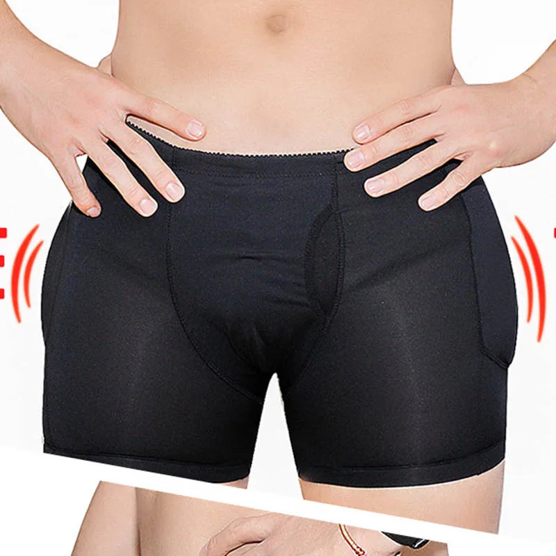 

Hot Men Butt Lifter Shapewear Hips Padded Underwear Boxers Enhancing Hip Enhancement Pad Sweat Absorbing Breathable DO2