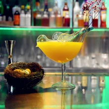 Милая летающая птица копченая молекулярная Tipsy Коктейльная чашка свадебный бокал для шампанского Copo Bar Verre Copas De Vino Thule бокал для вина для бара
