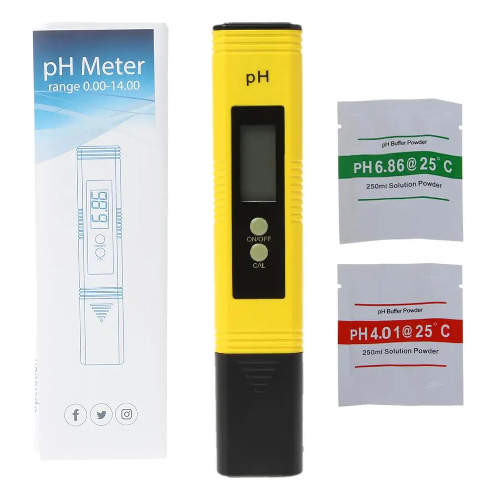 Auto Calibration Mini Digital Pocket Pen Type PH Meter Multimeter