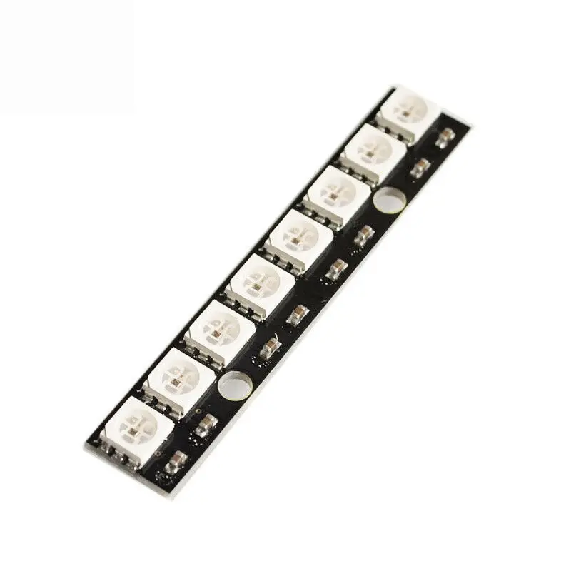 8 канальный сетевой видеорегистратор WS2812b 5050 RGB битный светодиодов модуль