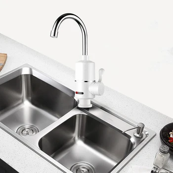 

Electric Kitchen Water Heater Tap Instant Hot Cold Heating Water Faucet Instantaneous Heater Faucet 3000w
