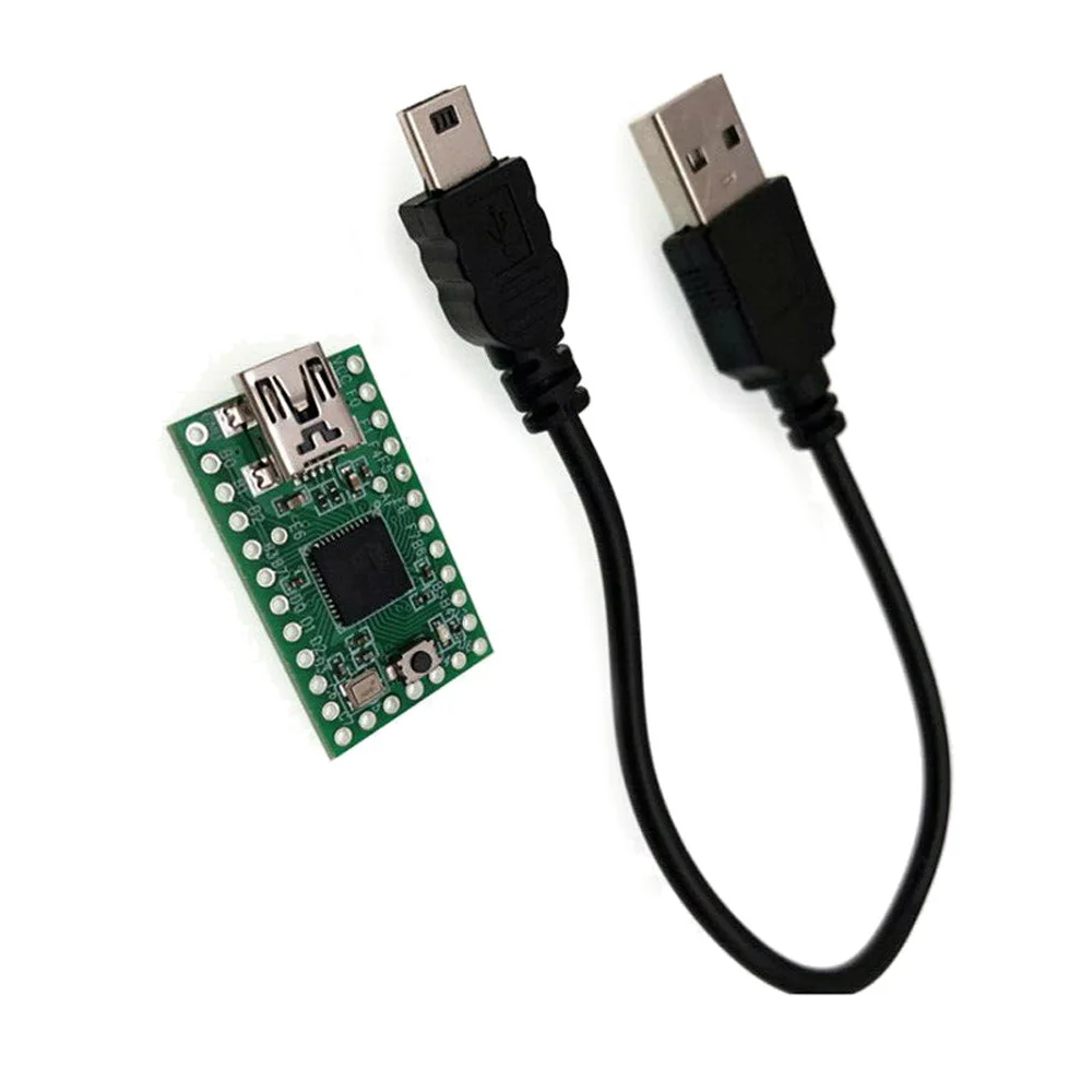 1 Set Teensy 2.0 USB Keyboard Mouse AVR MEGA32U4 U Disk Experiment Board For Arduino Integrated Circuits 8-bit Processor