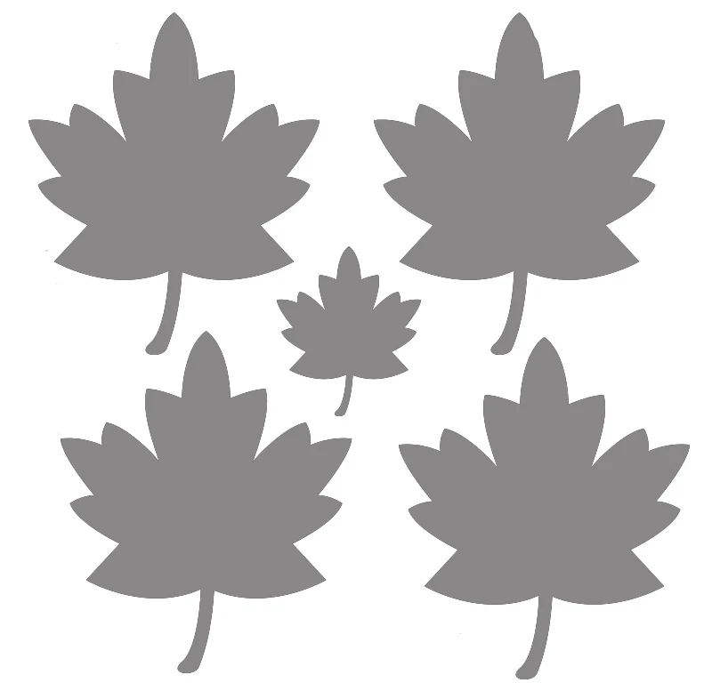 Maple leaf Новинка, легко сделай сам, яркий серебристый класс, теплопередающая Светоотражающая наклейка для утюга, сумки для одежды, обуви, светоотражающий материал - Цвет: Maple leaf