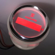 Счетчик Таймер, секундомер водонепроницаемый измерительный прибор 12 В 24 В счетчик часов для мотор для морской лодки мотоцикл автомобиль