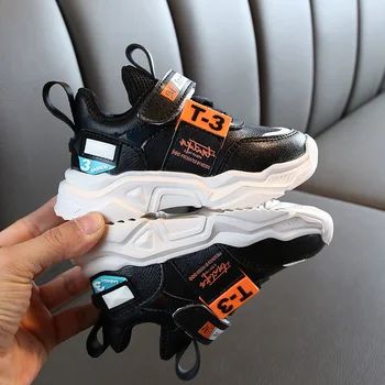 

Girls Sneakers Children Boys Sports Shoes Kids Thick Sole Running Shoes Comfortable Shock Absorption Autumn Winter SJ014