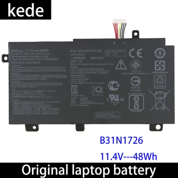 

Kede original B31N1726 Battery for Asus FX80 FX80GM FX86 FX86FM FX86FE FX504GD FX504GE B31N1726 11.4V 48WH
