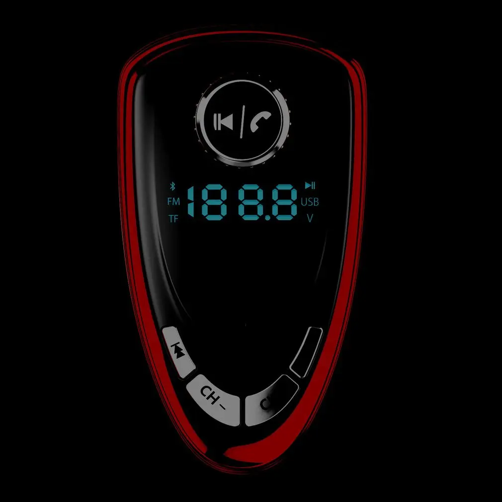Автомобильный MP3-плеер, беспроводной fm-передатчик, fm-модулятор, громкая связь, светодиодный дисплей, автомобильный комплект A27, USB зарядное устройство, поддержка TF карты