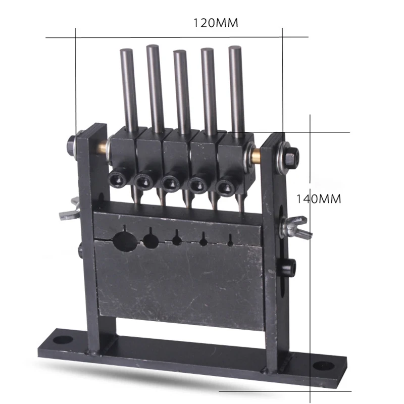 Высококачественная машина для зачистки кабеля Регулируемая машина с 5 отверстиями для бытовых проводов