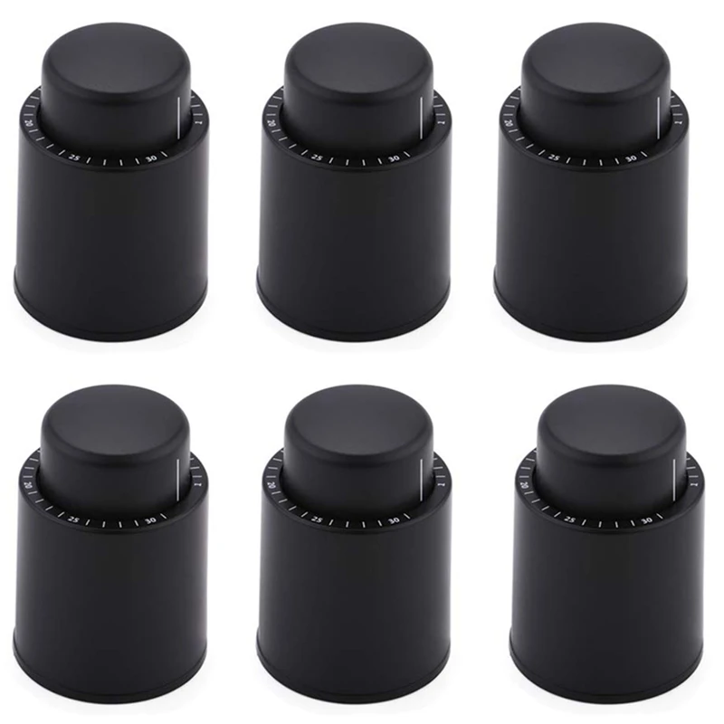 Вакуумная пробка для бутылки вино с пробкой Пробка красное уплотняющая со шкалой