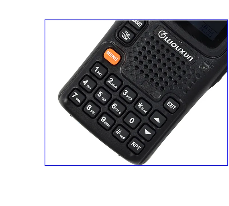 WOUXUN KG-UV9D(плюс) переговорные 7-ми сегментный получения Trans-сегмент трубка с китайскими Цвет Экран в воздушном раздел